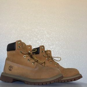 Timberland Brown Suede Ankle Work Combat Boots 🥾